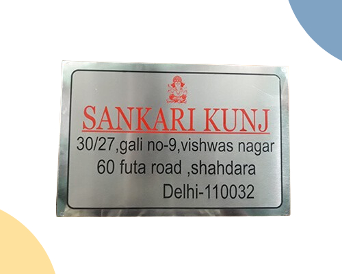 Corporate Name Plates